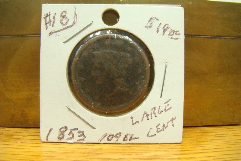 1853 Large Cent