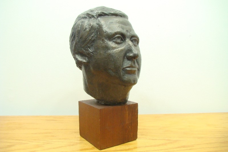 Large 15.5 HEAVY Bronze Bust of Prince Charles
