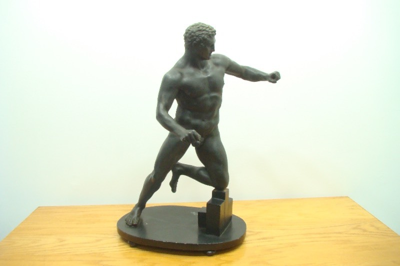 Large 25 Bronze Man Statue