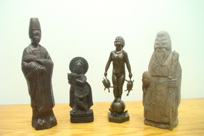 Lot of Asian Themed Figures