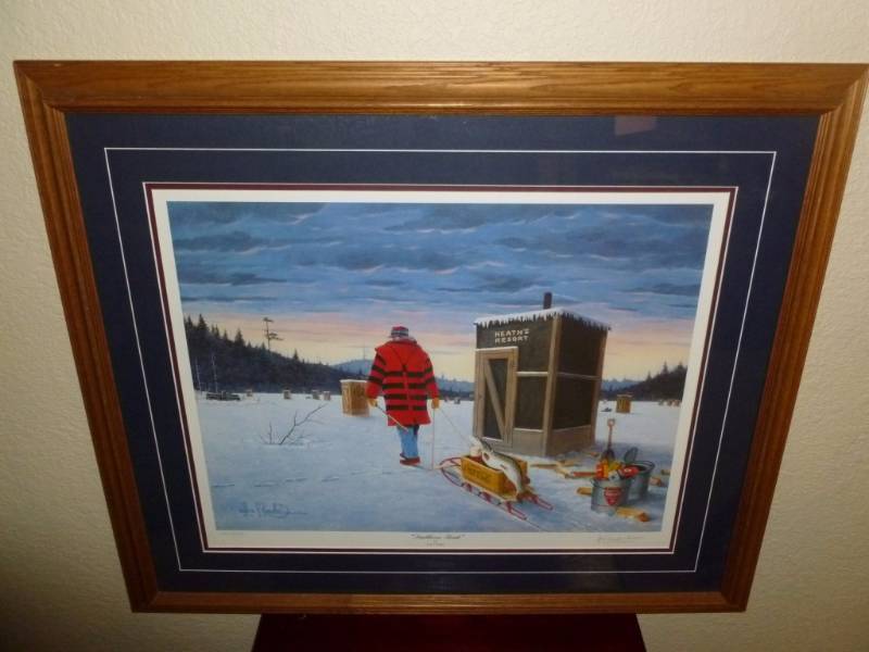 lot 1 image: Les Kouba Print