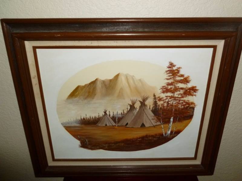 lot 15 image: Original Oil On Canvas