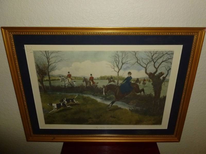 lot 17 image: Vintage Print
