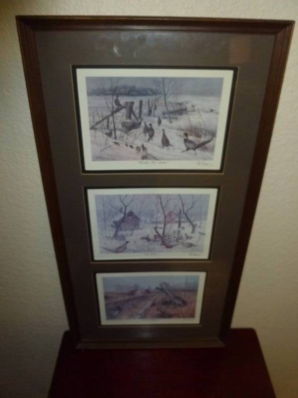 lot 21 image: Les Kouba Trilogy Print