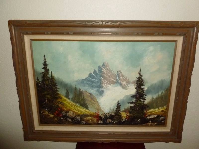 lot 41 image: Original Oil On Canvas