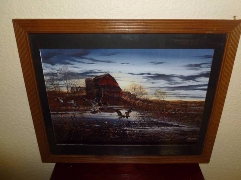 lot 49 image: Terry Redlin Print