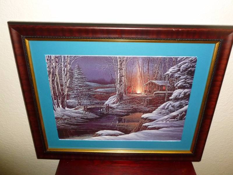 lot 50 image: Terry Redlin Print