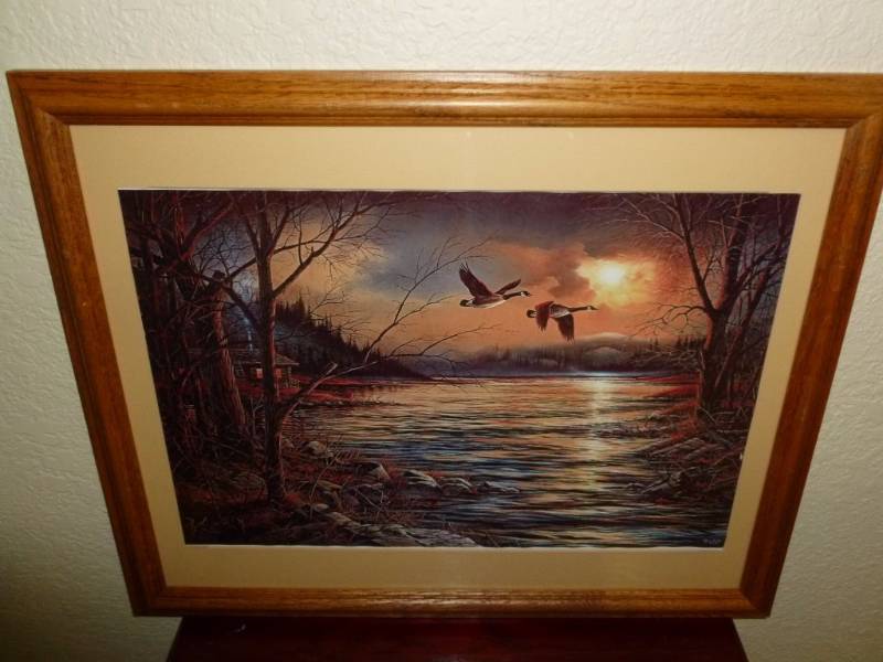 lot 52 image: Terry Redlin Print