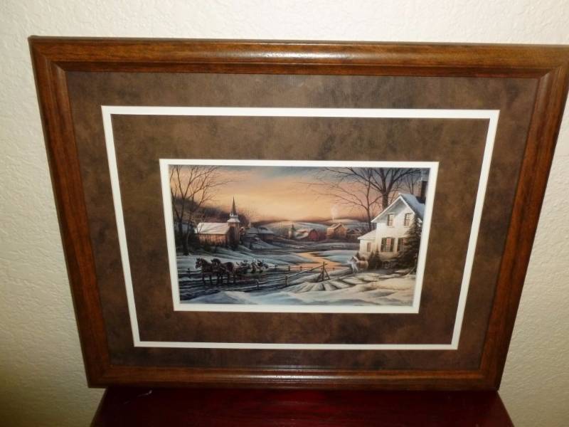 lot 57 image: Terry Redlin Print