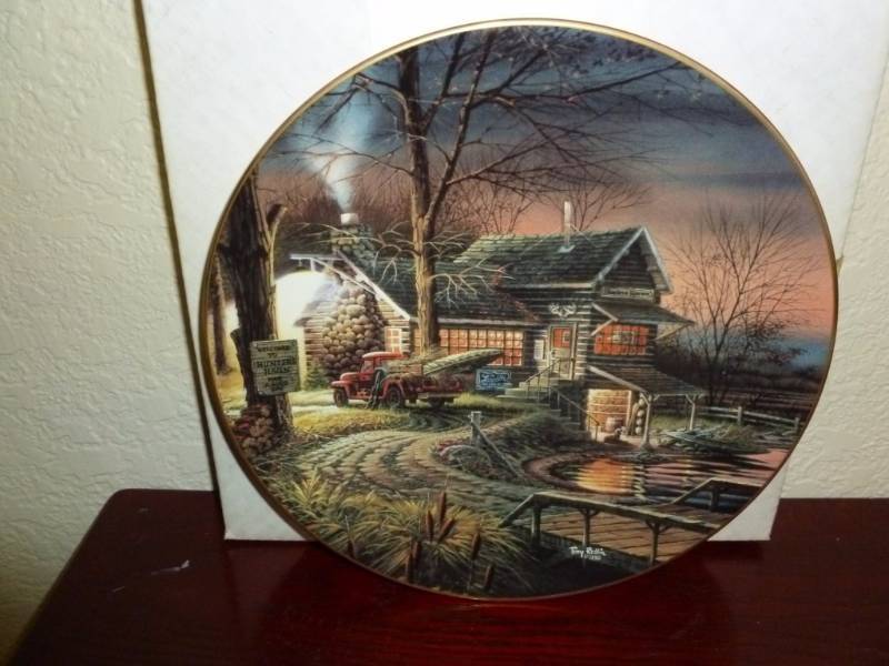 lot 76 image: Terry Redlin Collector Plate