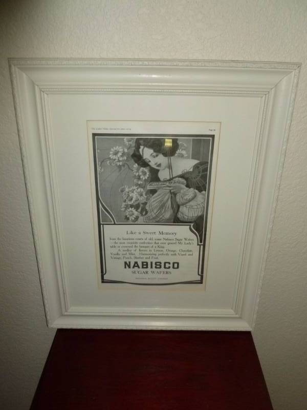 lot 95 image: Vintage Advertisement Picture