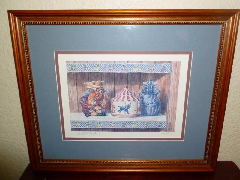 lot 97 image: Red Wing Print