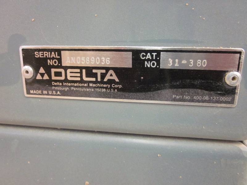 lot 7 image: Delta Edge Sander.
