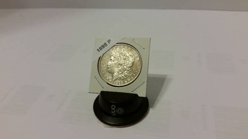 1898-P Morgan Silver Dollar