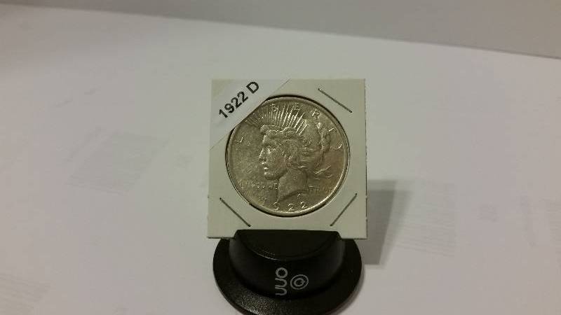 1922-D (Denver Mint) Silver Peace Dollar