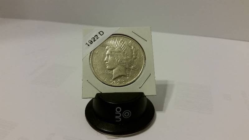 1922-D Silver Peace Dollar