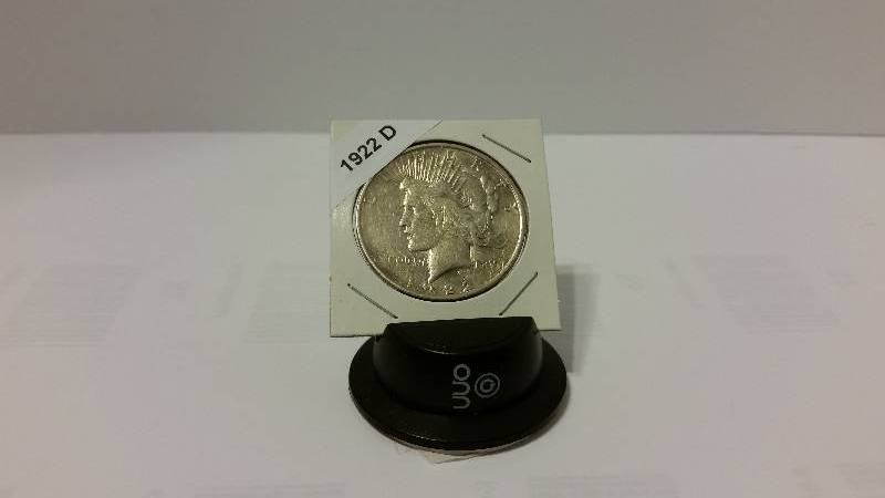 1922-D Silver Peace Dollar
