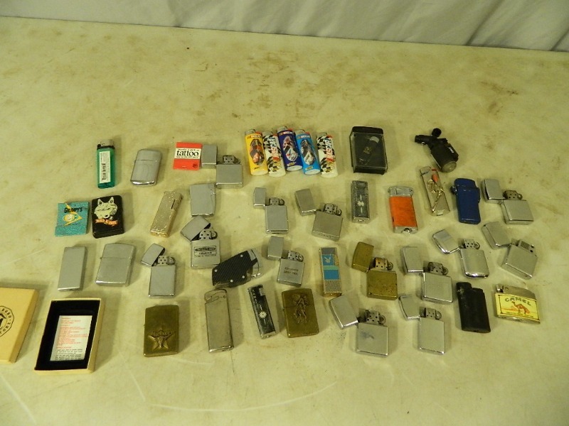 lot 30 image: Zippo, Marlboro and More Lighters