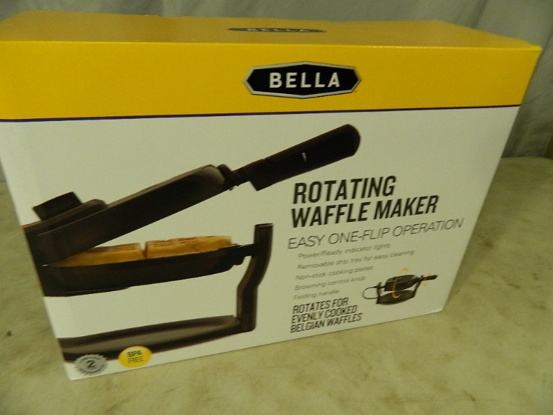 lot 42 image: New Bella Waffle Maker