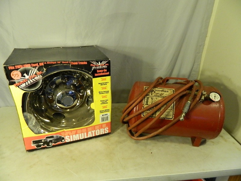lot 74 image: Portable Air Tank and Wheel Simulators