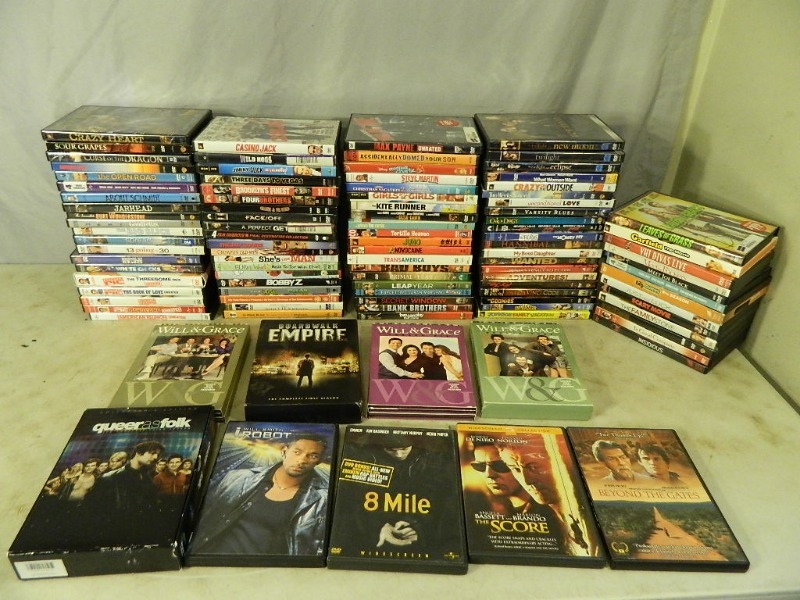 lot 85 image: 100  Dvds