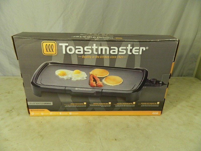lot 90 image: New Toastmaster Griddle