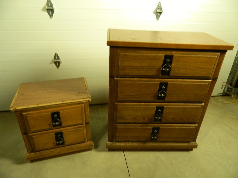 lot 144 image: Dresser and Night Stand