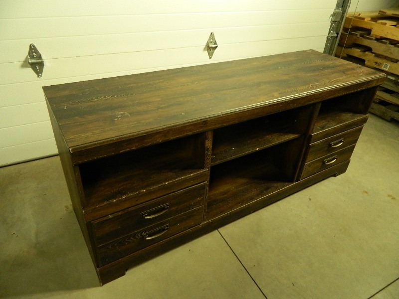 lot 160 image: Ashley Furniture Entertainment  TV Stand