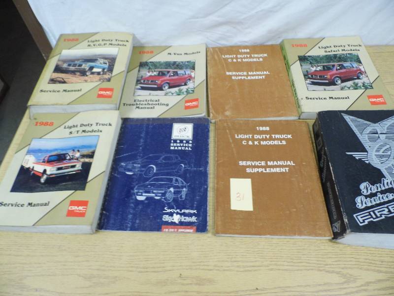 Vehicle Service Manuals