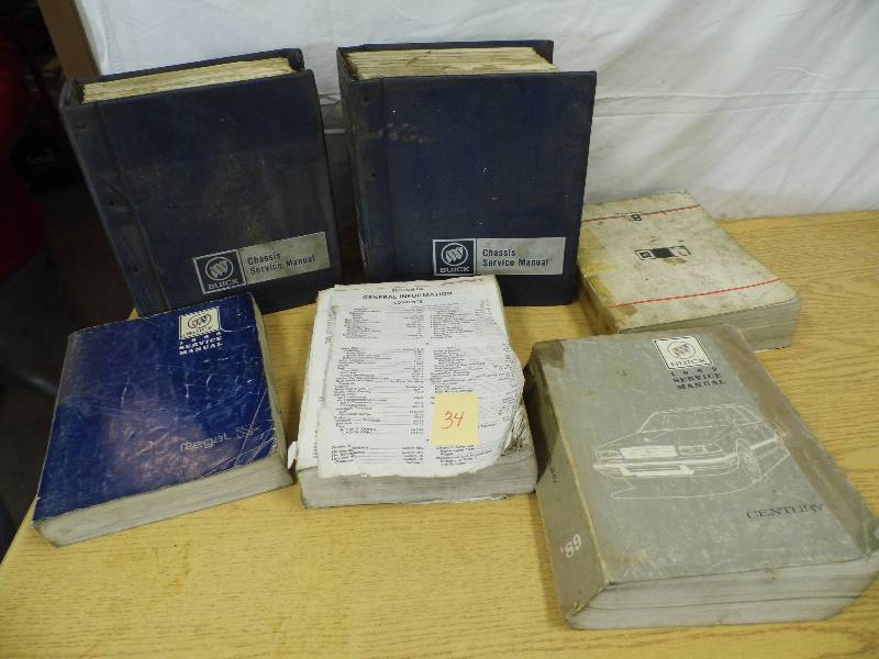 1980s Vehicle Service Manuals
