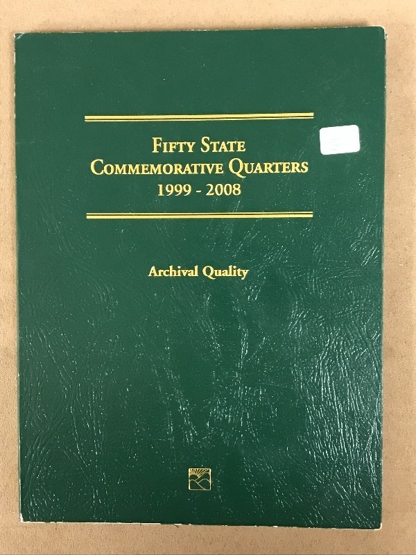 lot 6 image: Fifty State Commemorative Quarters,...