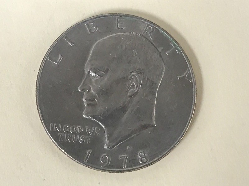 lot 27 image: 1978-D Eisenhower Dollar ...