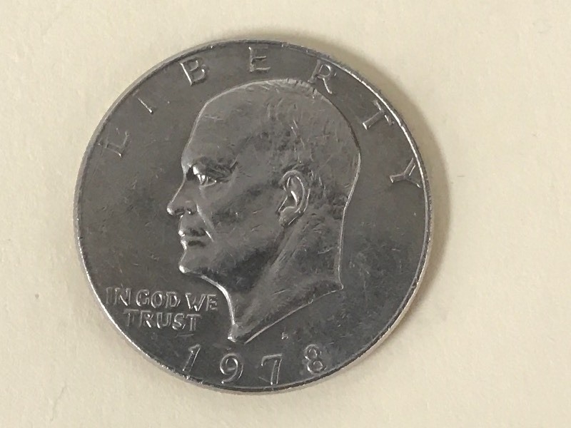 lot 28 image: 1978-D Eisenhower Dollar ...