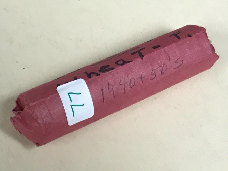 lot 77 image: Roll Of 1940s & 1950s Pennies ...