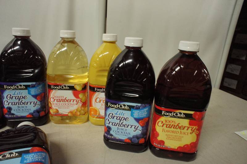 Lot of 14 Bottles of Assorted Juice