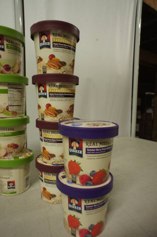 Lot of 26 Packages of Assorted Oatmeal