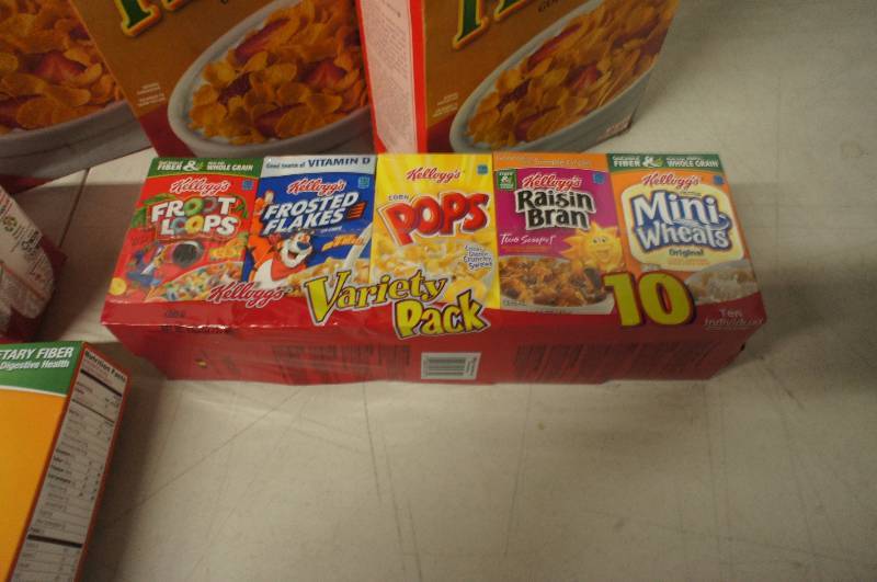 Lot of 11 Assorted Cereals