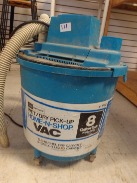 lot 111 image: Craftsman WetDry Vac