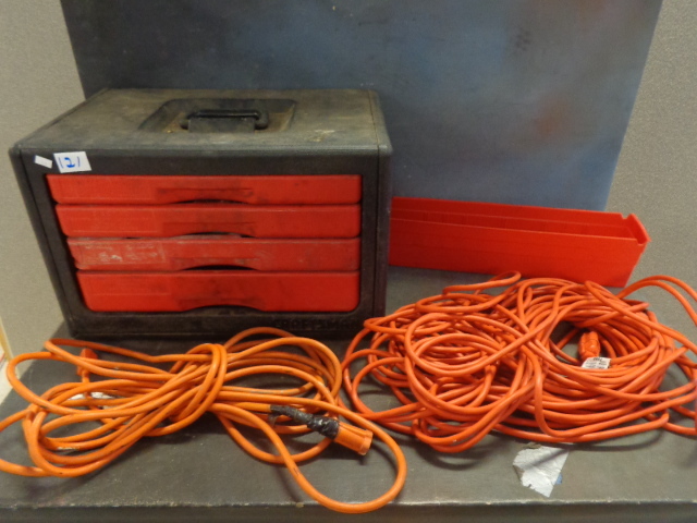 lot 121 image: Craftsman Socket Tool Box & More