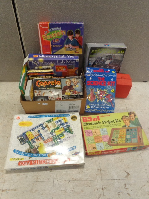 lot 122 image: Science Kits, Lab Kits & More