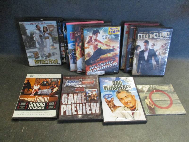 lot 154 image: DVDs & CDs