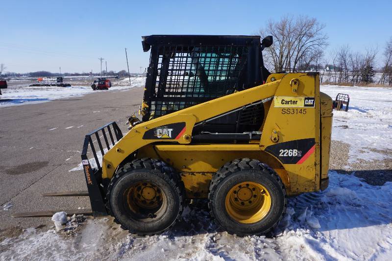 lot 4 image: 2008 Cat 226 B2 Bobcat Skid Loader Skid Steer