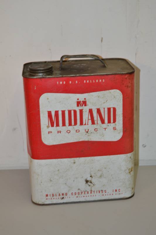 lot 98 image: Midland oil container