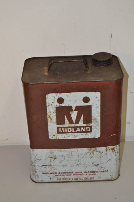 lot 100 image: Midland oil container