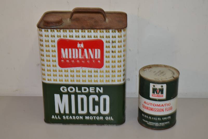 lot 103 image: Midland Oil Containers