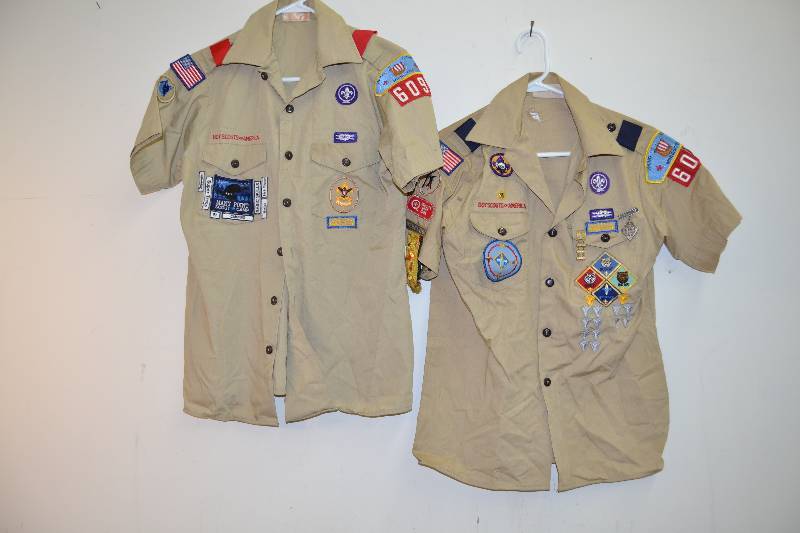 lot 125 image: Boy Scout Shirts