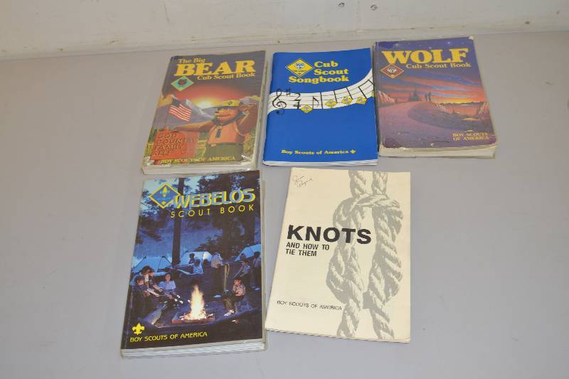 lot 130 image: Boy Scout Books