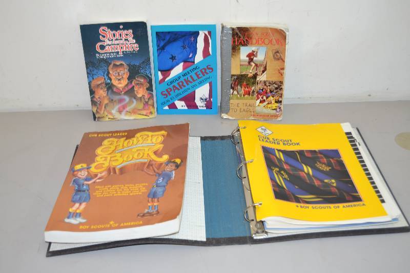 lot 152 image: Boy Scout Books