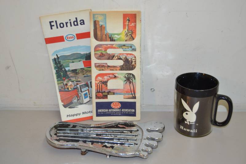 lot 69 image: Foot pedal and Maps