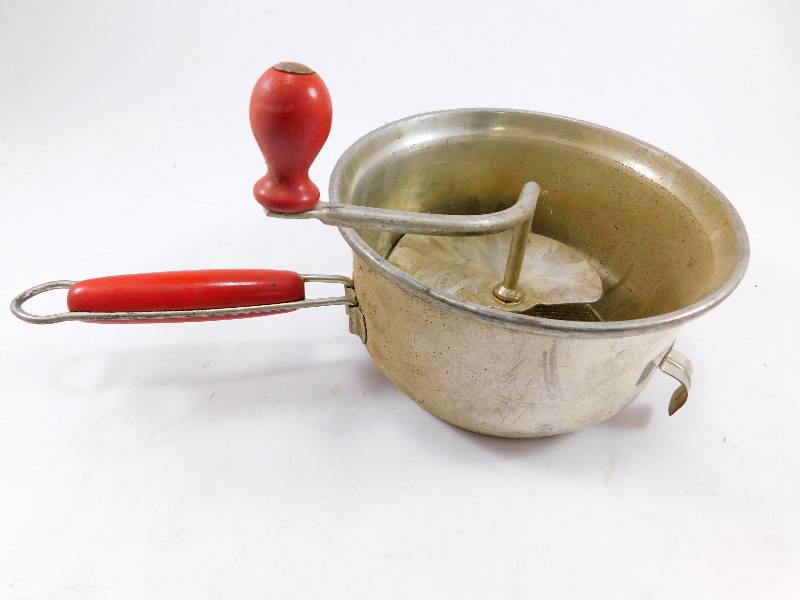 lot 6 image: Vintage Food MasherSifter by Foley Mfg. Co.